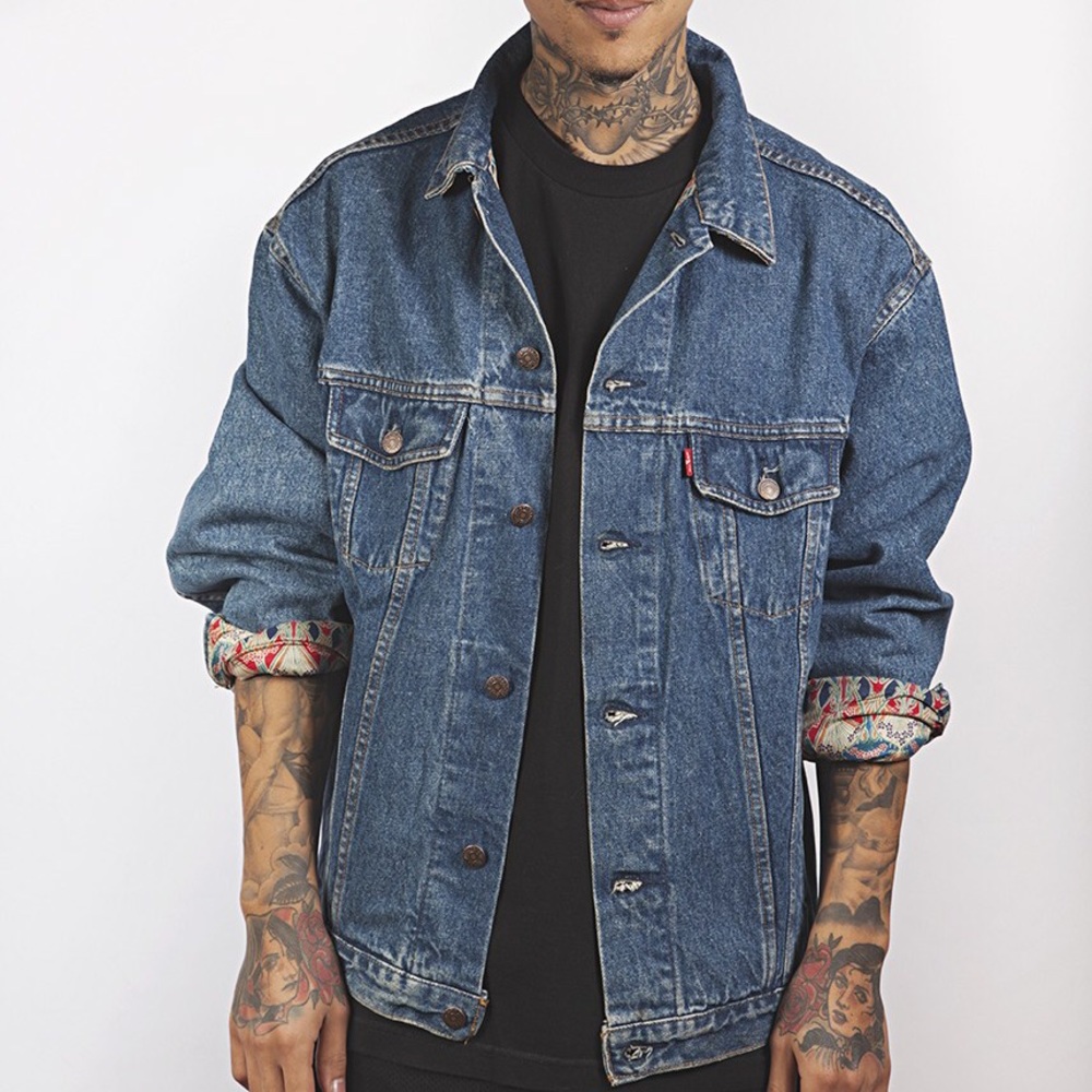Vintage Levi’s X Liberty of London denim jacket